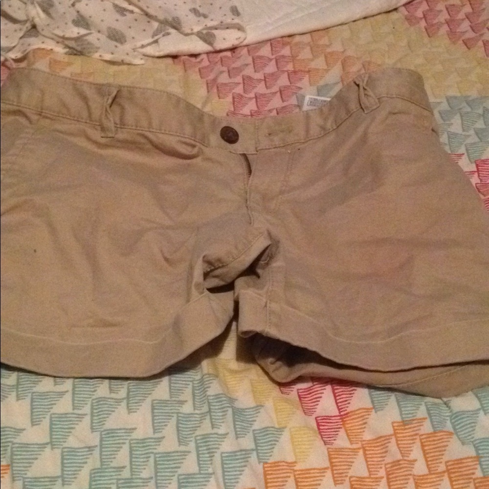 Banana republic khaki shorts